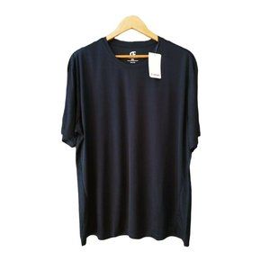 NEW Men's Casei Athletic Lightweight Moisture Absorbing Quick Dry Deep Blue T-Sh